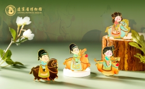 虢国夫人游春图冰箱贴