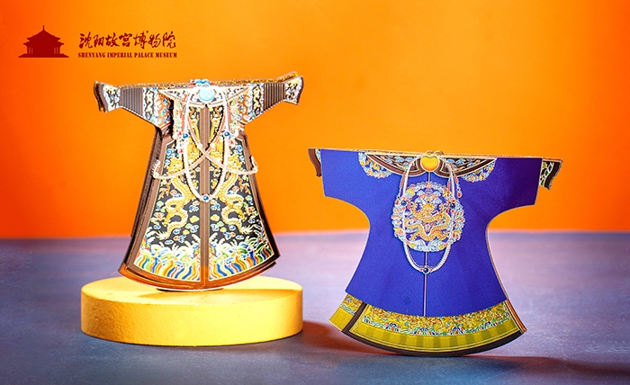 沈阳故宫锦绣云章/华彩霓裳木质冰箱贴