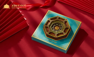 沈阳故宫大政殿藻井木质冰箱贴